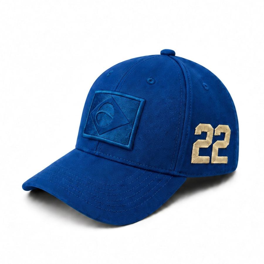 Boné Brasil 22 — Blue