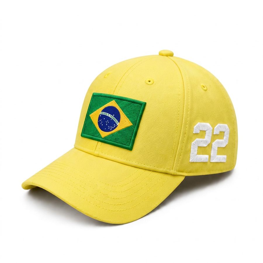 Boné Brasil 22 — Canarinho